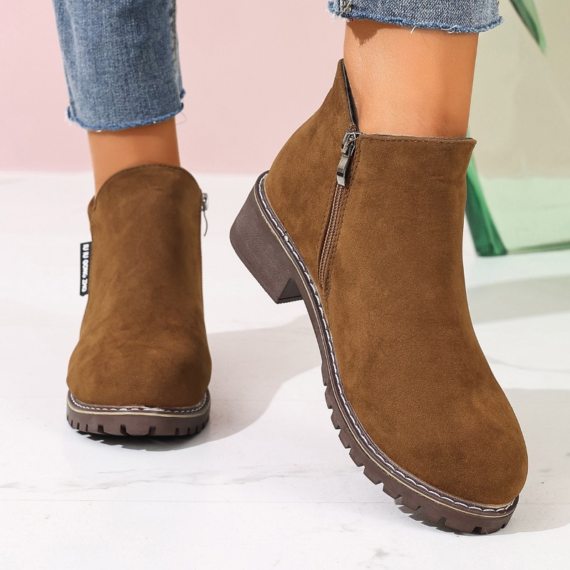 Women Formal Wear Heels - Mulheres outono inverno botas de tornozelo