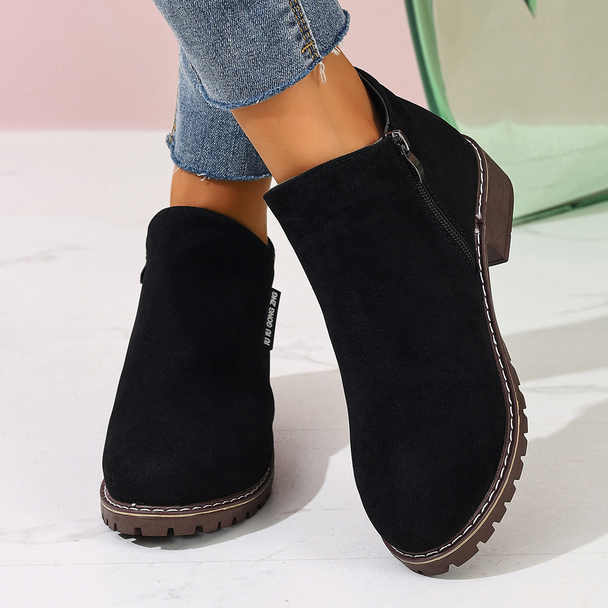 Botas de cano baixo femininas  - Women Formal Wear Heels avaliação e preço