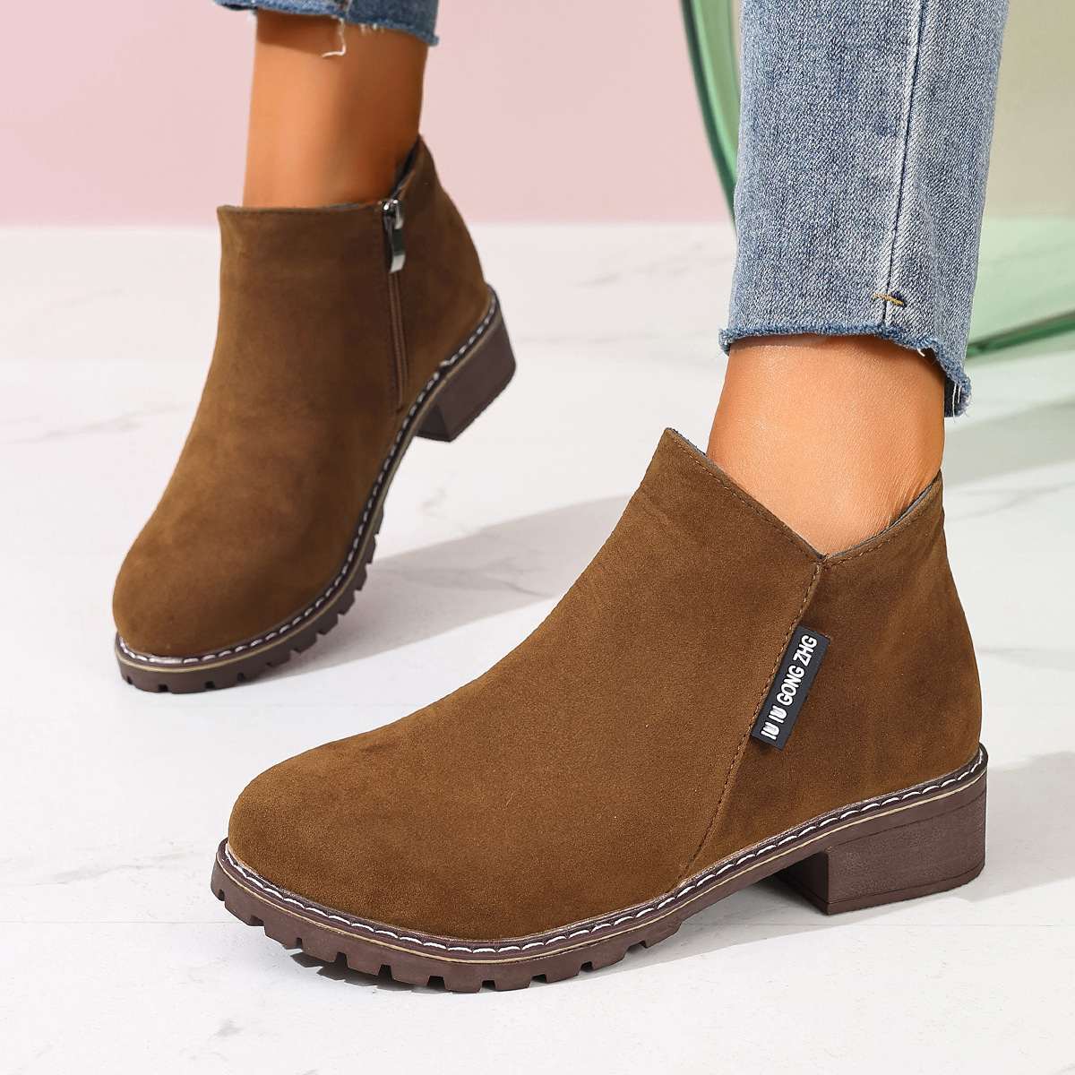 Botas de cano baixo femininas  - Women Formal Wear Heels avaliação e preço