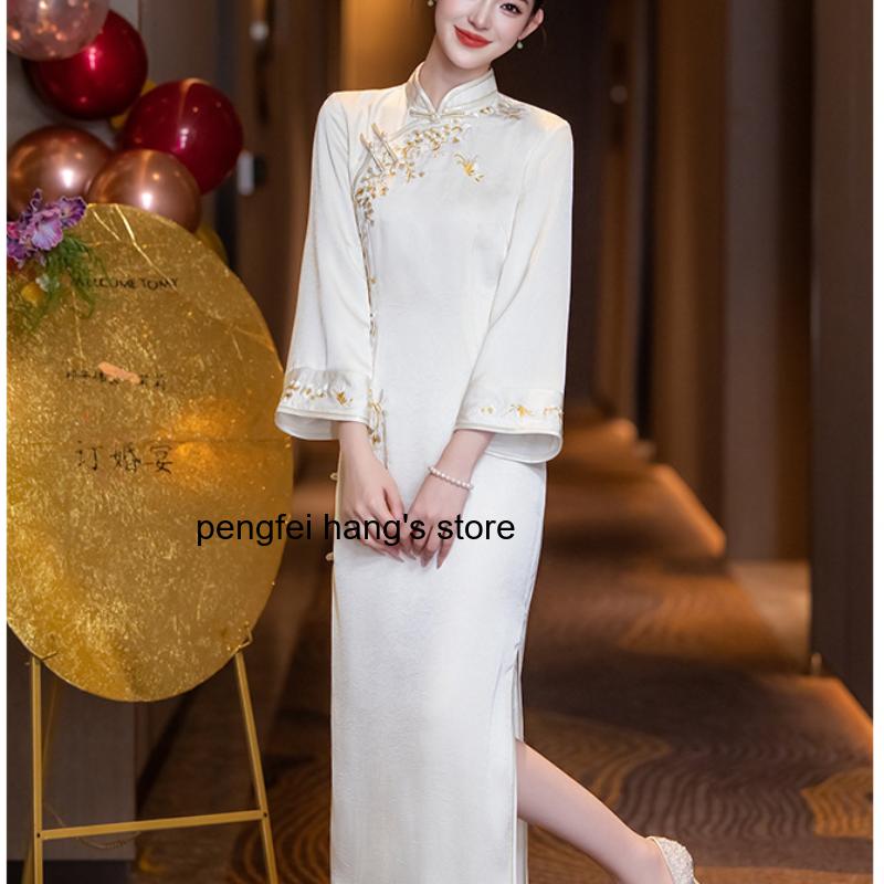 Vestido Longo Qipao Modificado - Women'S Formal Wear Petite avaliação e preço