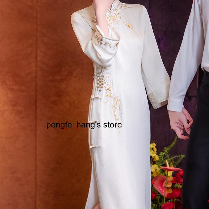 Vestido Longo Qipao Modificado - Women'S Formal Wear Petite avaliação e preço