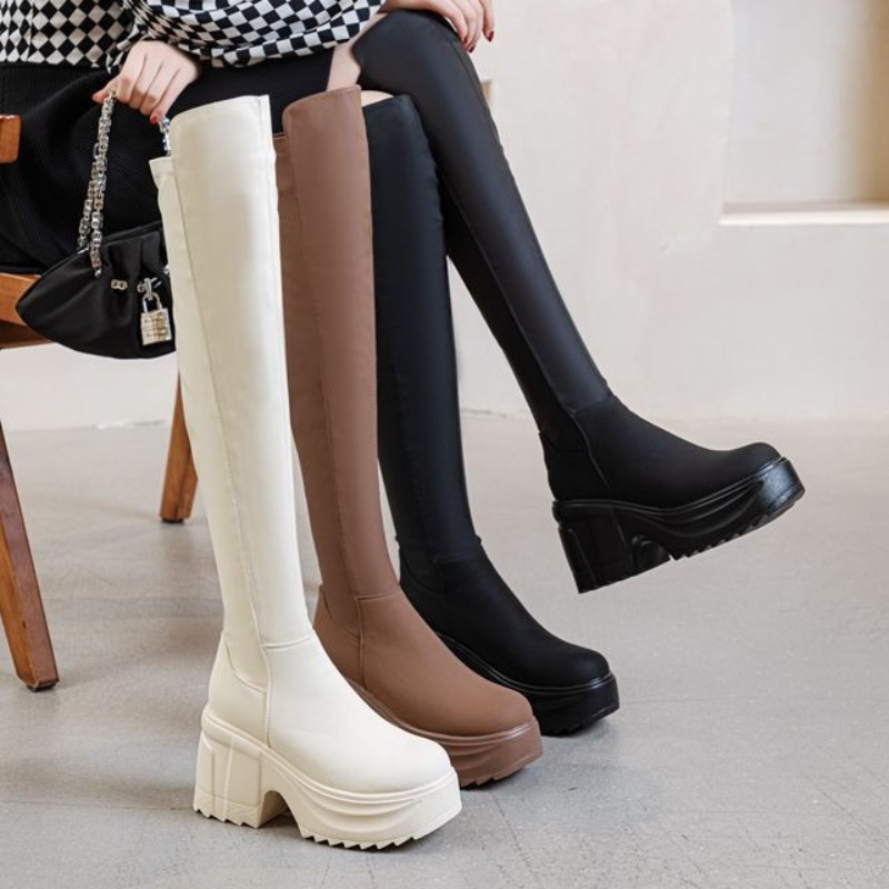 Botas femininas de salto alto  - Women Formal Wear Heels avaliação e preço
