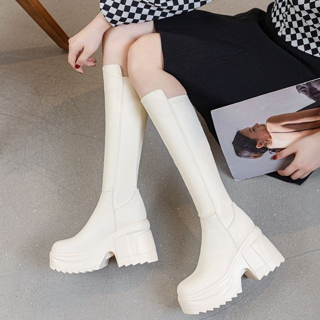Botas femininas de salto alto  - Women Formal Wear Heels avaliação e preço