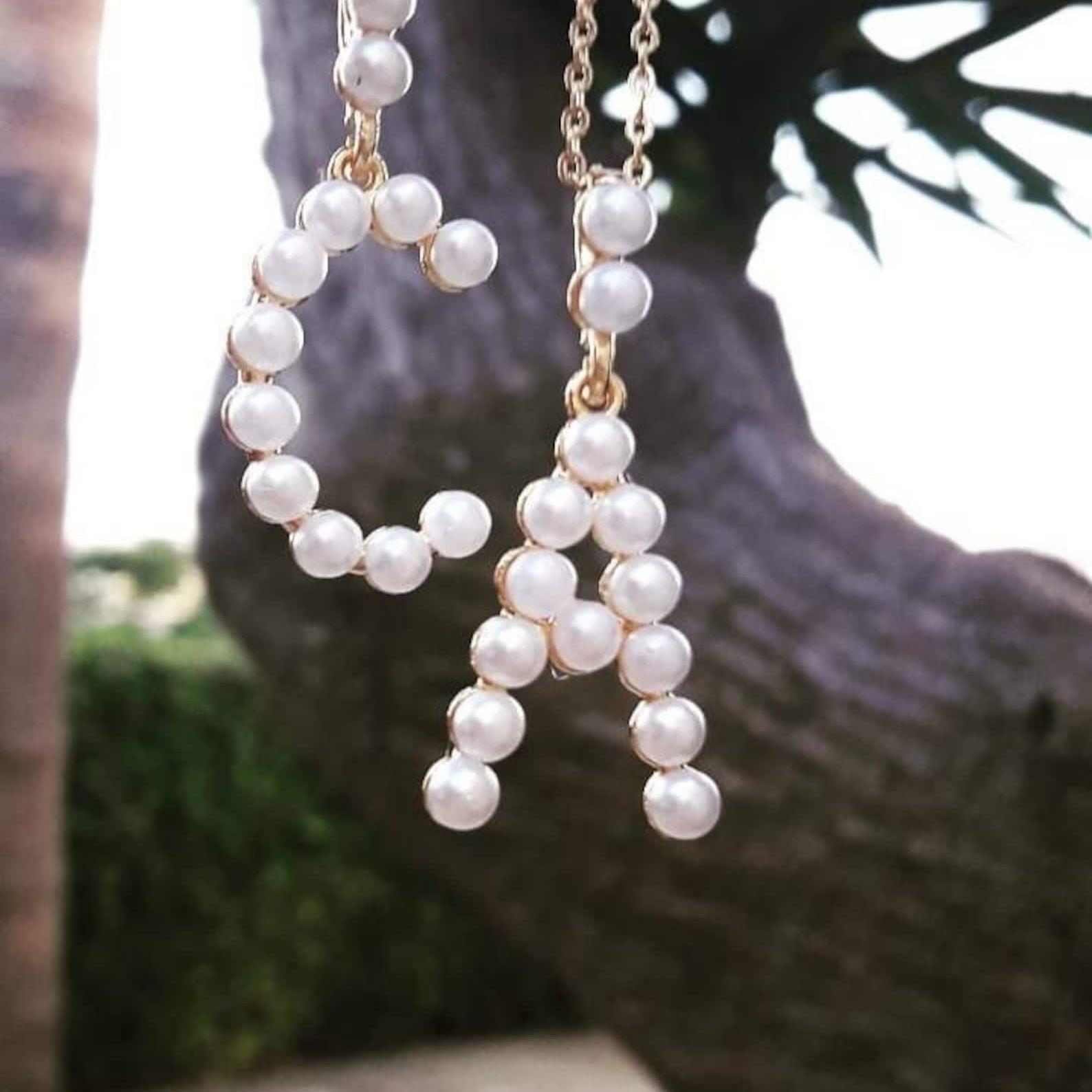 Pérola Camada Inicial Pingente - Pearl Necklace Set avaliação e preço