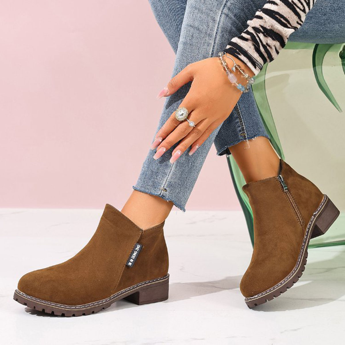 Botas Femininas de Outono Inve - Women Formal Wear Heels avaliação e preço