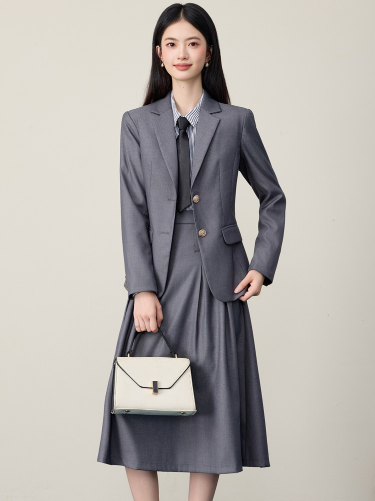 Conjunto de saia e blazer pret - Women'S Formal Wear Petite avaliação e preço