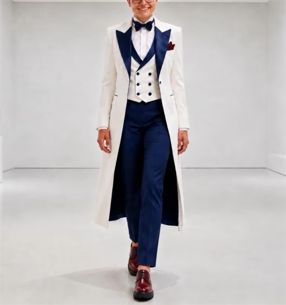 Jaqueta Feminina Azul Marinho  - Women'S Formal Wear For A Wedding avaliação e preço