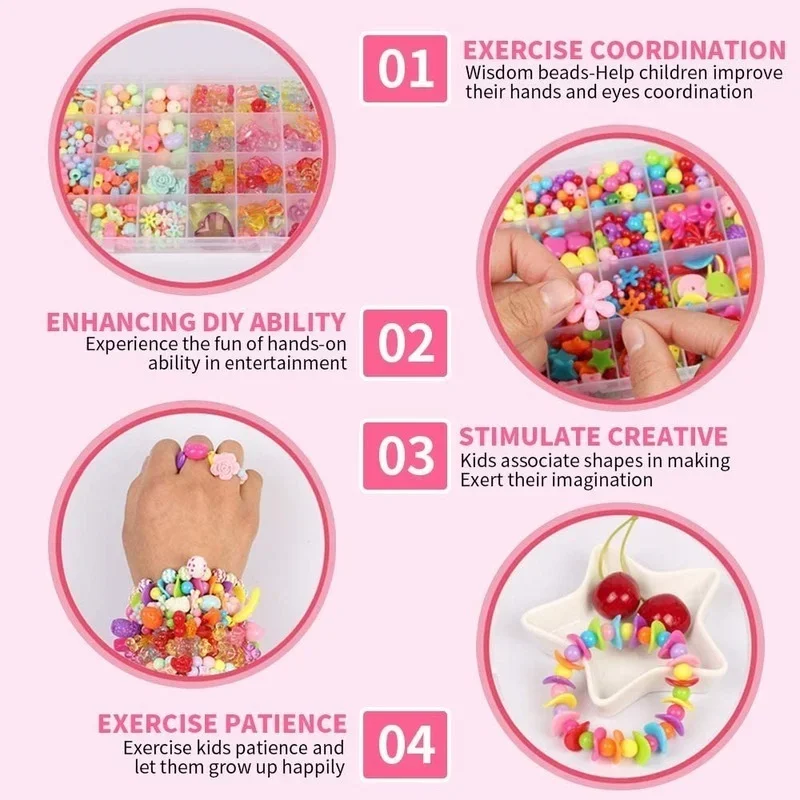 Kit DIY para fazer jóias para  - Pearl Necklace Set avaliação e preço